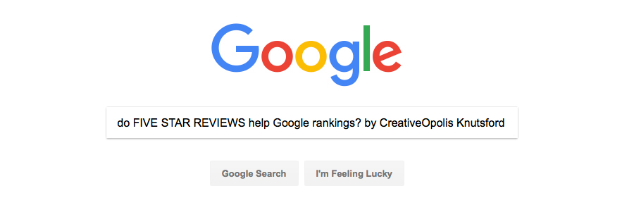 Does a FIVE STAR REVIEW Help Google Rankings?